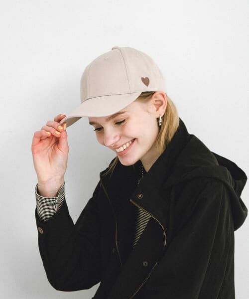 セール】 ハートモチーフ小顔CAP （キャップ）｜＊＊Sonny Label