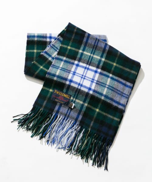 TWEED MILL 70-190 Lambswool Knee Rug （マフラー・ショール