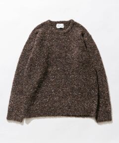ミックスカラーブークレニットプルオーバー