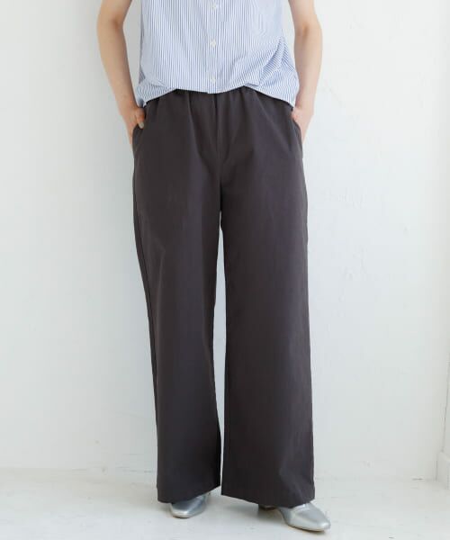 ＊＊Sonny Label / サニーレーベル その他パンツ | 『WEB限定』ツイルイージーパンツ（ダークグレー）