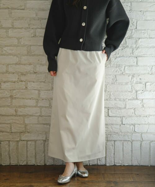 新品　BANDAL スカート xs ホワイト/ブラック サテンバルーンシルエットスカート/XS〜L/2023SS | trendgossip