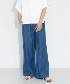 デニムベイカーイージーパンツ