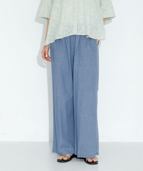 sunnyページ セール】 デニムベイカーイージーパンツ （デニムパンツ）｜＊＊Sonny