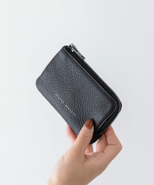 ＊＊Sonny Label / サニーレーベル 財布・コインケース・マネークリップ | STATUS ANXIETY　LEFT BEHIND（black）