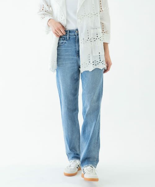 未使用）Healthy denim別注 CLASH W デニムパンツ（ホワイト） プラージュ Plage 《追加》Healthy denim/ヘルシーデニム 別注