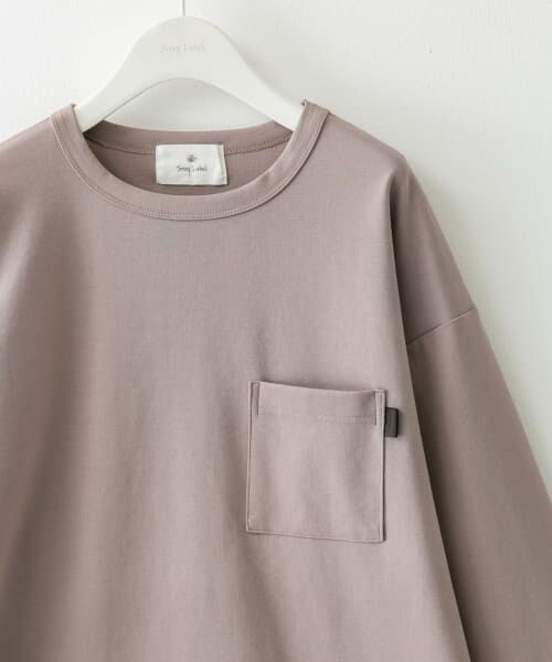 ＊＊Sonny Label / サニーレーベル Tシャツ | ポンチポケット付ロングスリーブTシャツ（グレージュ）