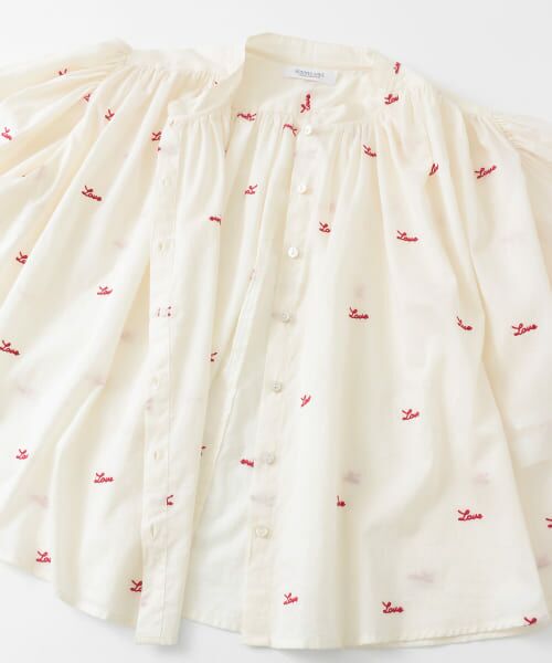 ブラウス　LOVE sama セール】 Love embroideryブラウス （シャツ・ブラウス