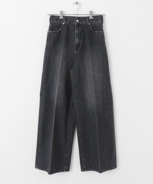 STELLA McCARTNEY センタープリーツデニム Women ブルー センタープリーツ デニム テーラードパンツ