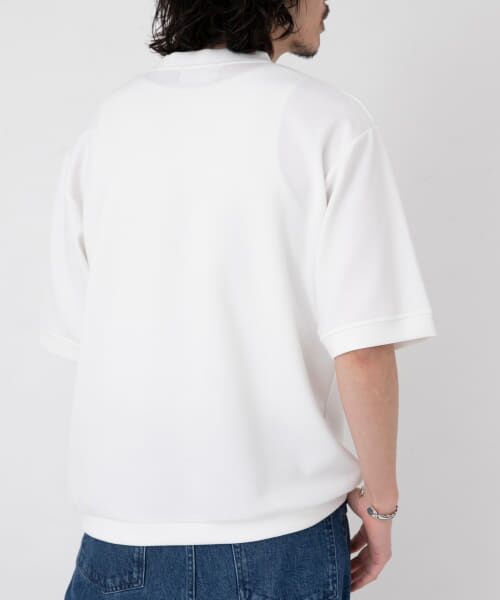 JUN＆ROPE レディース スウェット ダンボールニット ホワイト Sサイズ JUN＆ROPE レディース スウェット ダンボールニット ホワイト S
