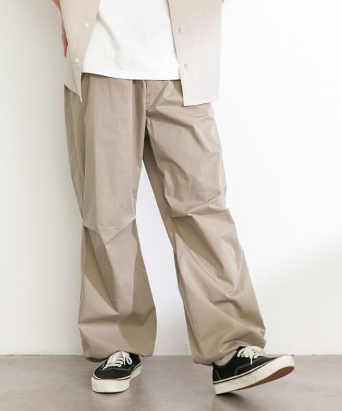 ＊＊Sonny Label / サニーレーベル その他パンツ | 撥水バルーンジョガーパンツ（グレージュ）