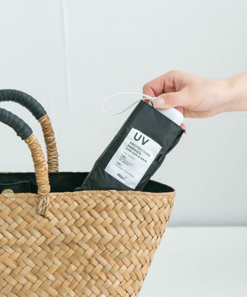 ＊＊Sonny Label / サニーレーベル 傘 | Wpc.　晴雨兼用パッチワークタイニー（ブラック）