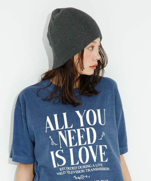 ＊＊Sonny Label / サニーレーベル ニットキャップ | コットンシングルニット帽（グレー）