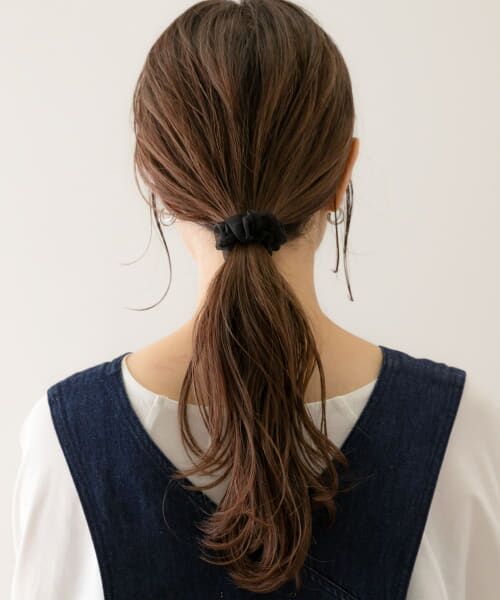 ＊＊Sonny Label / サニーレーベル ヘアゴム・シュシュ | チュールミニシュシュ（ブラック）