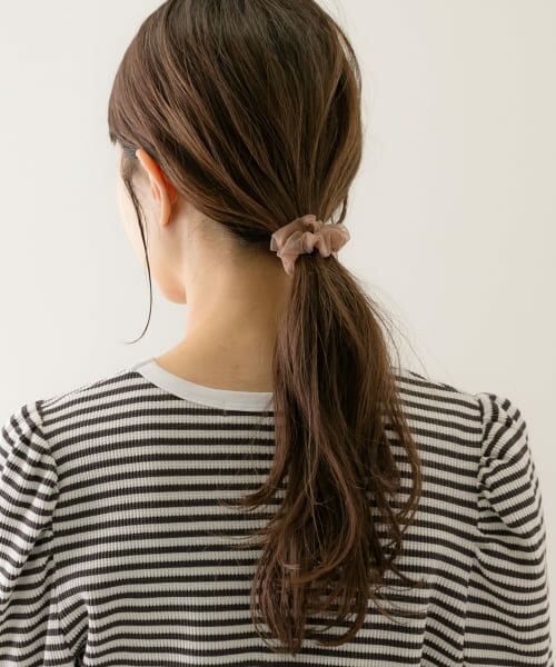 ＊＊Sonny Label / サニーレーベル ヘアゴム・シュシュ | チュールミニシュシュ（ベージュ）