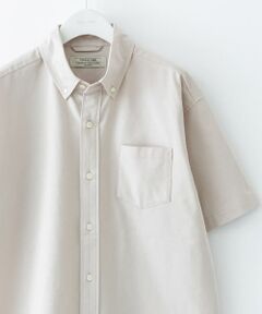 抗菌オックスボタンダウン半袖シャツ