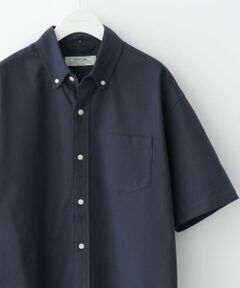 抗菌オックスボタンダウン半袖シャツ