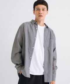 コットンシャンブレーシャツ