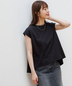 『WEB限定』吸水速乾クールタッチバックフレアプルオーバー