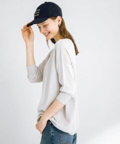 『接触冷感』クールミストワイドニットプルオーバー