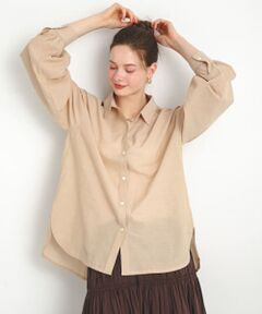 エアリーコットンアソートストライプシャツ