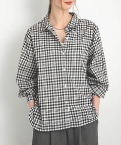 エアリーコットンアソートストライプシャツ