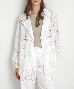 コットンレースジャケット