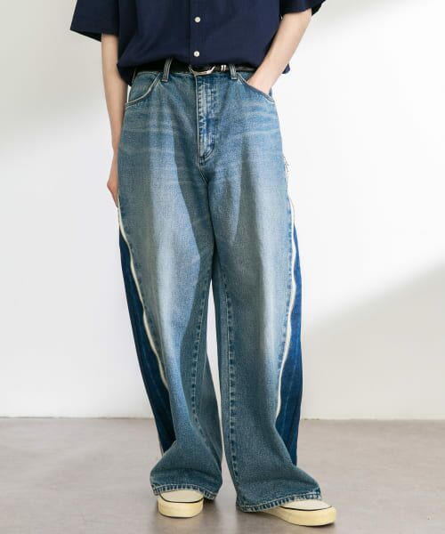 セール】 Wrangler WREMAKE SIDE ZIP FLARE （デニムパンツ