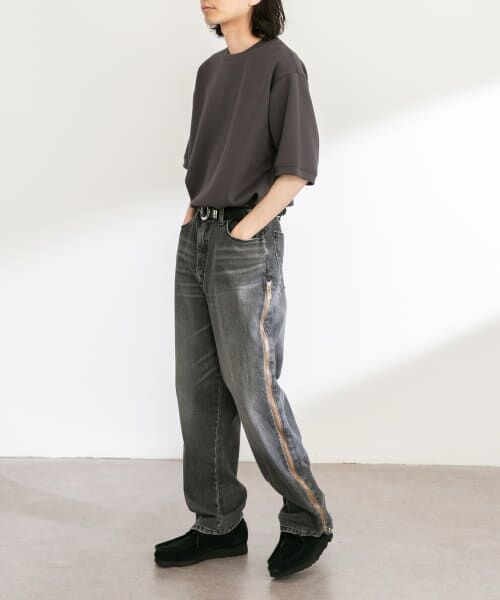 SENEE ダークグレー ワイドレッグデニム　Mサイズ SENEE ダークグレー ワイドレッグデニム Mサイズ FREAK'S STORE