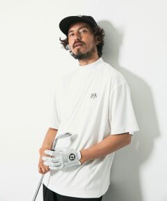 OOPS　遮熱UVカットモックネックTシャツ