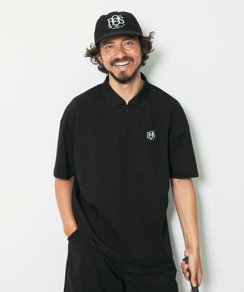 ＊＊Sonny Label / サニーレーベル ポロシャツ | OOPS　吸水速乾ポロシャツ（BLACK）