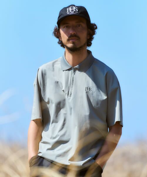 ＊＊Sonny Label / サニーレーベル ポロシャツ | OOPS　吸水速乾ポロシャツ（KHAKI）