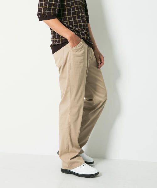 ＊＊Sonny Label / サニーレーベル その他パンツ | OOPS　プリプリストレッチパンツ（BEIGE）