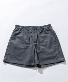 コーデュロイイージーバギーショートパンツ