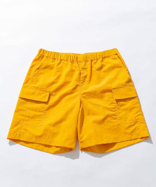 ＊＊Sonny Label / サニーレーベル ショート・ハーフ・半端丈パンツ | ナイロンカーゴショートパンツ（イエロー）