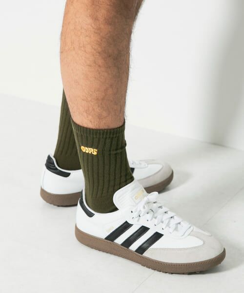 ＊＊Sonny Label / サニーレーベル ソックス | OOPS　ロゴ刺繍ソックス（KHAKI）