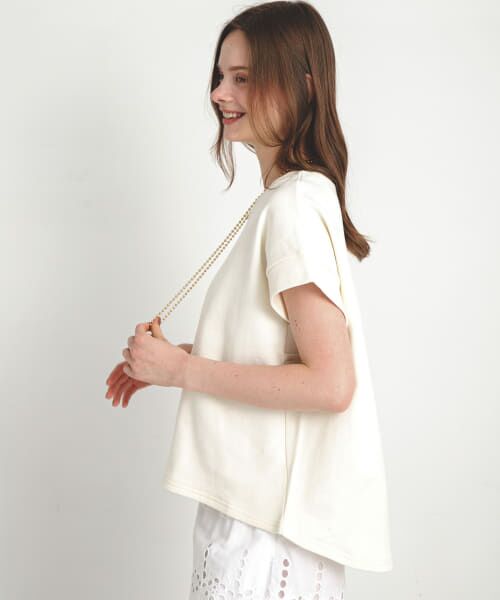 ＊＊Sonny Label / サニーレーベル スウェット | 裏毛スウェットフレンチスリーブプルオーバー（オフ）