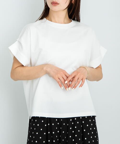 ＊＊Sonny Label / サニーレーベル Tシャツ | ダブルタックフレンチスリーブプルオーバー（オフ）