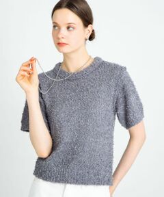 フェザーサマーニットプルオーバー