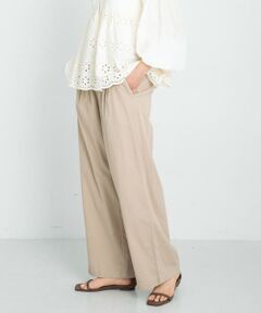 コットンイージーカラーパンツ