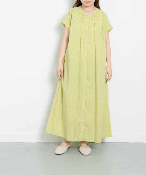 【新品、未使用】lachicbaton胸元ギャザーワンピース 胸元ギャザーワンピース – la chic baton