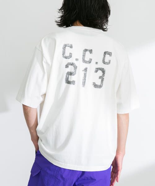 ＊＊Sonny Label / サニーレーベル Tシャツ | 『別注』ARMY TWILL×Sonny Label　Print T-shirts（B.WHITE）