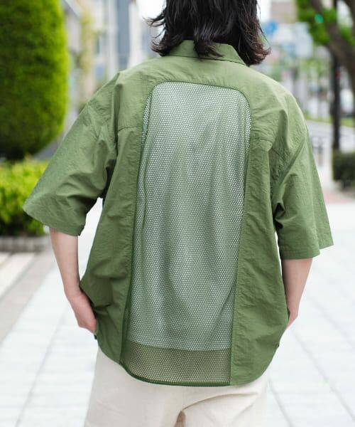 セール】 ARMY TWILL Nylon OX Mesh H/S Shirts （シャツ