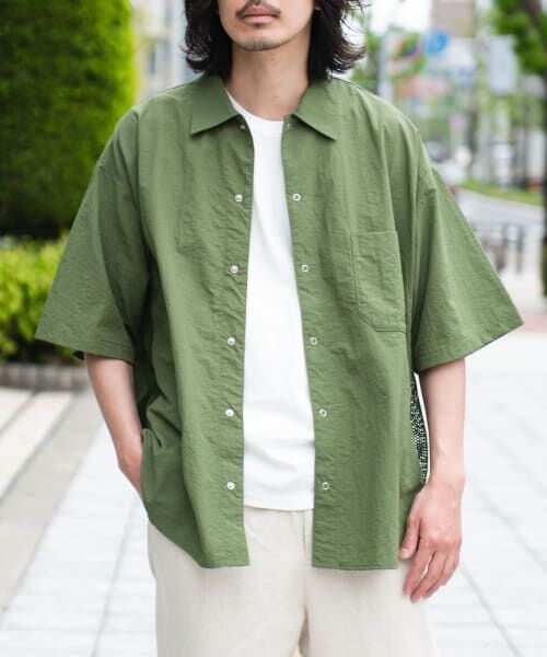 ARMY TWILL Nylon OX Mesh H/S Shirts 新品　B ARMY TWILL（アーミーツイル）Nylon OX Mesh Half Sleeve Shirts