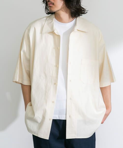Salt Communication　ソルコミ　刺繍入りシャツ　Lサイズ Salt Communication ソルコミ 刺繍入りシャツ Lサイズ Salt