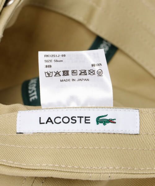 LACOSTE Lキャップ （キャップ）｜＊＊Sonny Label / サニー