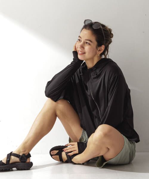 ＊＊Sonny Label / サニーレーベル パーカー | SLAB　Packable Rash Parka（ブラック）