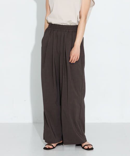 セール】 機能素材イージーワイドパンツ （その他パンツ）｜＊＊Sonny