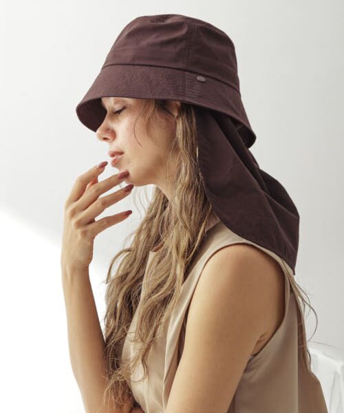 ＊＊Sonny Label / サニーレーベル ハット | サンシェード付2WAYハット（ブラウン）