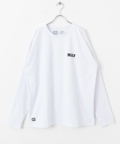 ＊＊Sonny Label / サニーレーベル Tシャツ | REEF　HERITAGE LOGO RASH LONG-SLEEVE T-SHIRTS（WHITE）