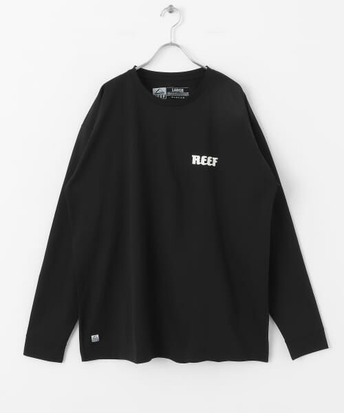 ＊＊Sonny Label / サニーレーベル Tシャツ | REEF　HERITAGE LOGO RASH LONG-SLEEVE T-SHIRTS（BLACK）